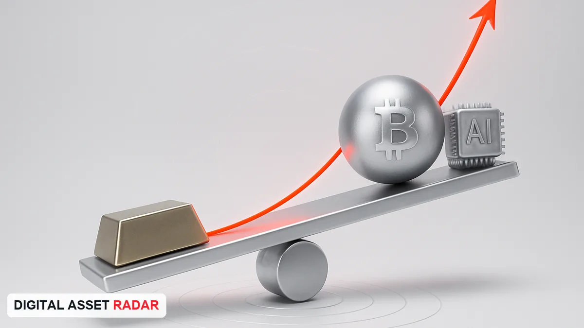Why Is Bitcoin Down While Stocks Are Up? Real Yields — Digital Asset Radar analysis
